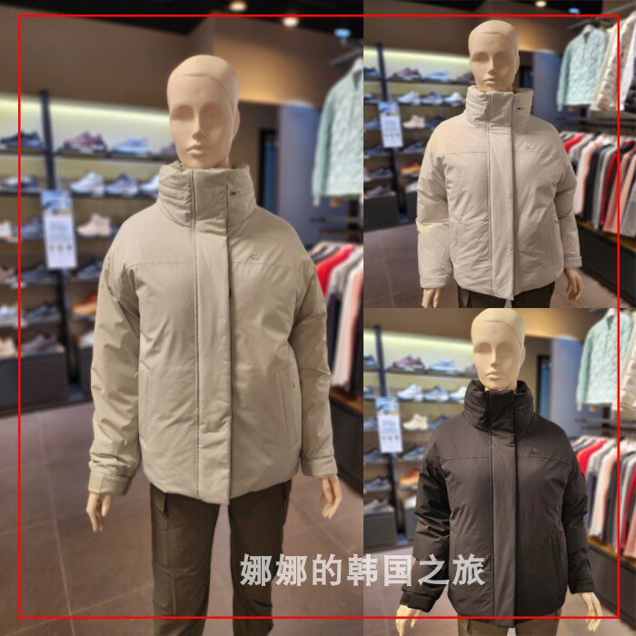 NEPA 韩国代购直邮22秋女户外立领耐热抗菌保暖鹅绒羽绒服7I82060