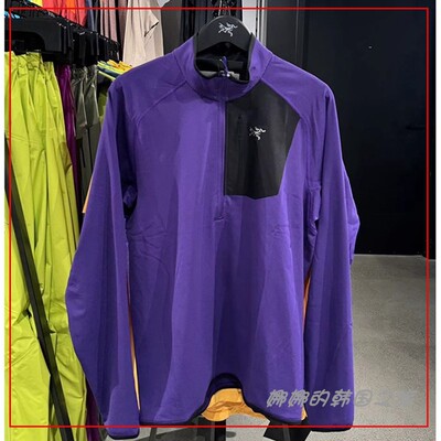 ARC'TERYX/始祖鸟Delta 1/2 Zip Hoody M薄抓绒上衣X000007740