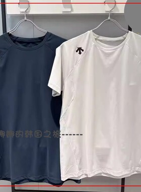 韩国直邮代购夏季凉感速干短袖男子休闲跑步运动T恤衫D5331TTS53