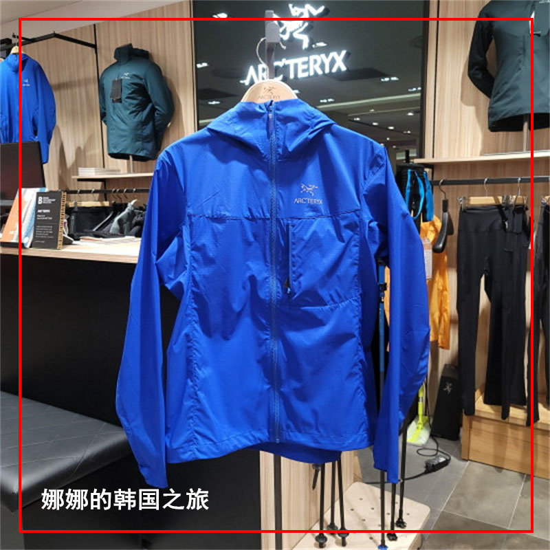 ARCTERYX/始祖鸟Squamish Hoody超轻薄防晒连帽皮肤风衣女款29484