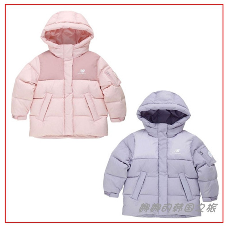 新百伦冬季羽绒服女孩童装外套