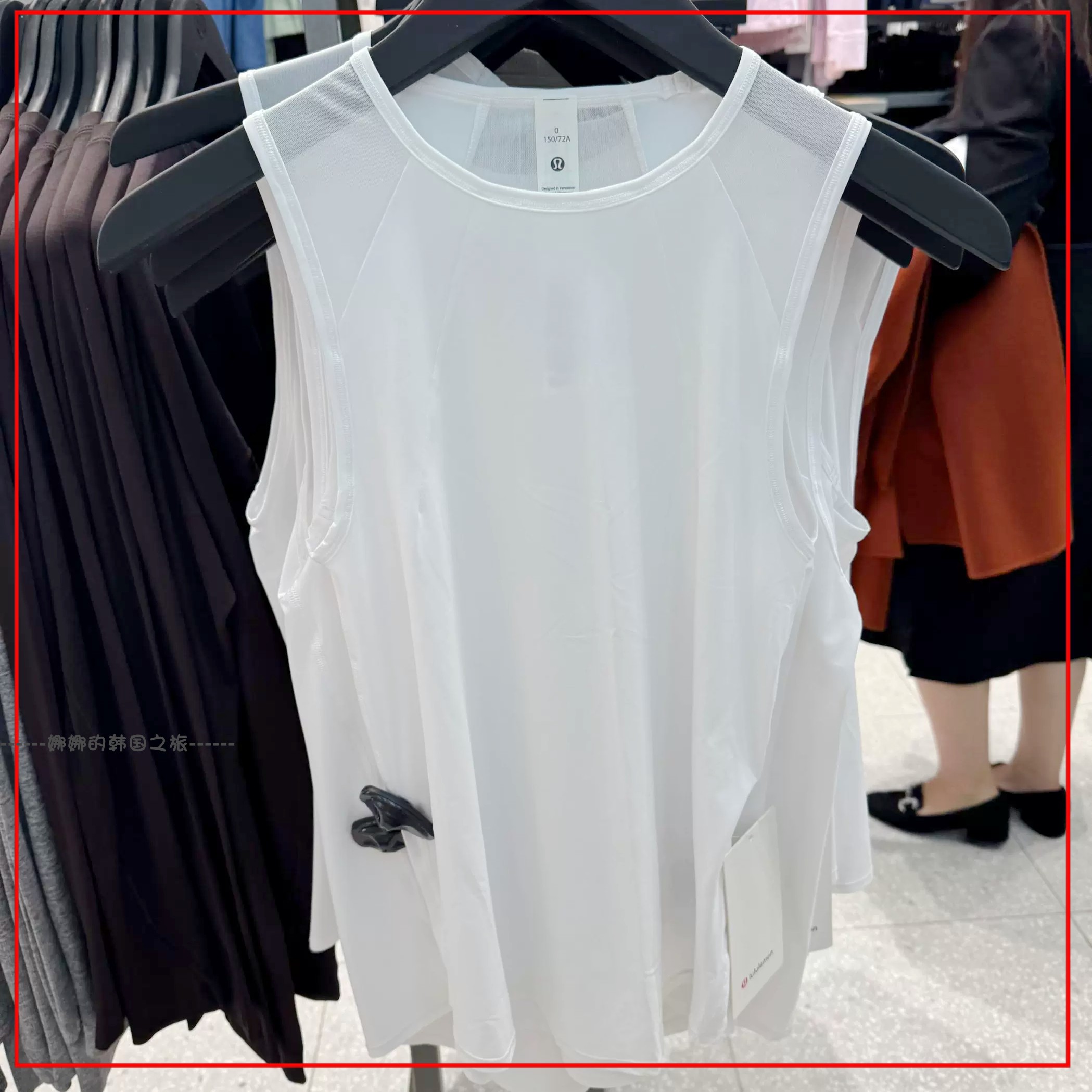 韩国代购lululemon露露乐蒙Sculpt Tank Top女运动背心 瑜伽健身