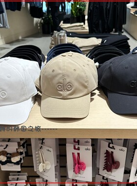韩国代购ALO 经典棒球帽圆顶鸭舌帽遮阳防晒防紫外线显脸小运动帽