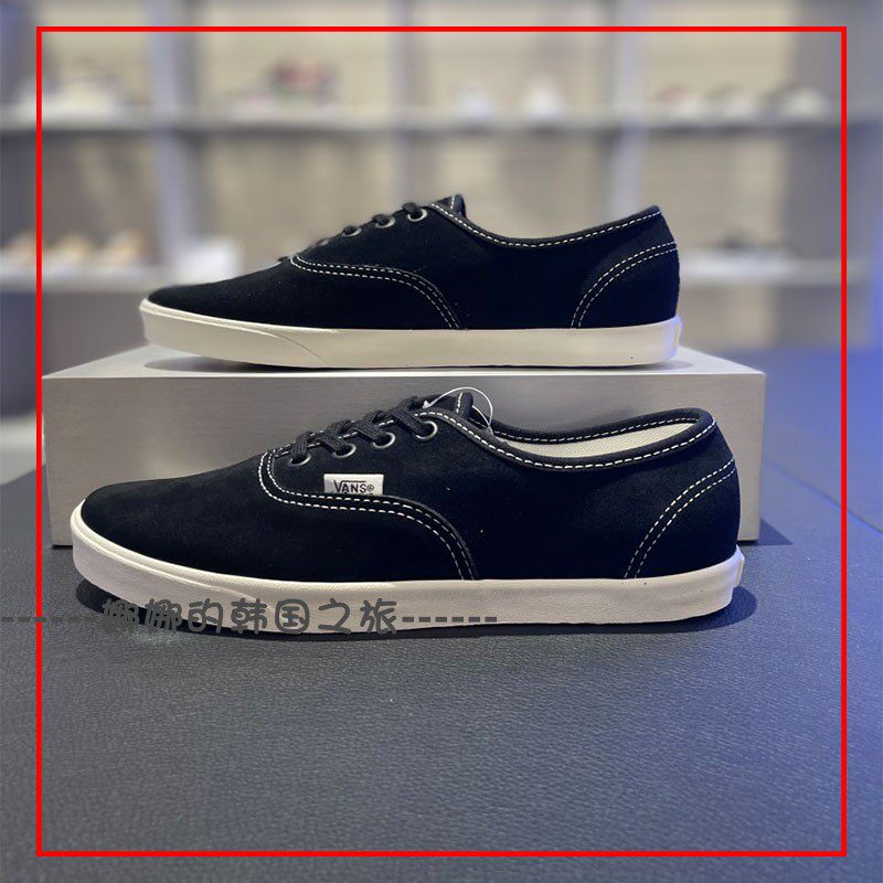 韩国代购 范斯VANS 男女情侣麂皮低帮经典板鞋帆布鞋VN000D04BA21