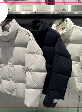 韩国代购正品冬季鹅绒保暖加厚羽绒服防风连帽男女外套D4431SDJ69