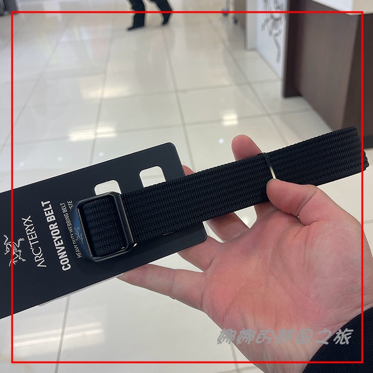 始祖鸟男女同款休闲腰带