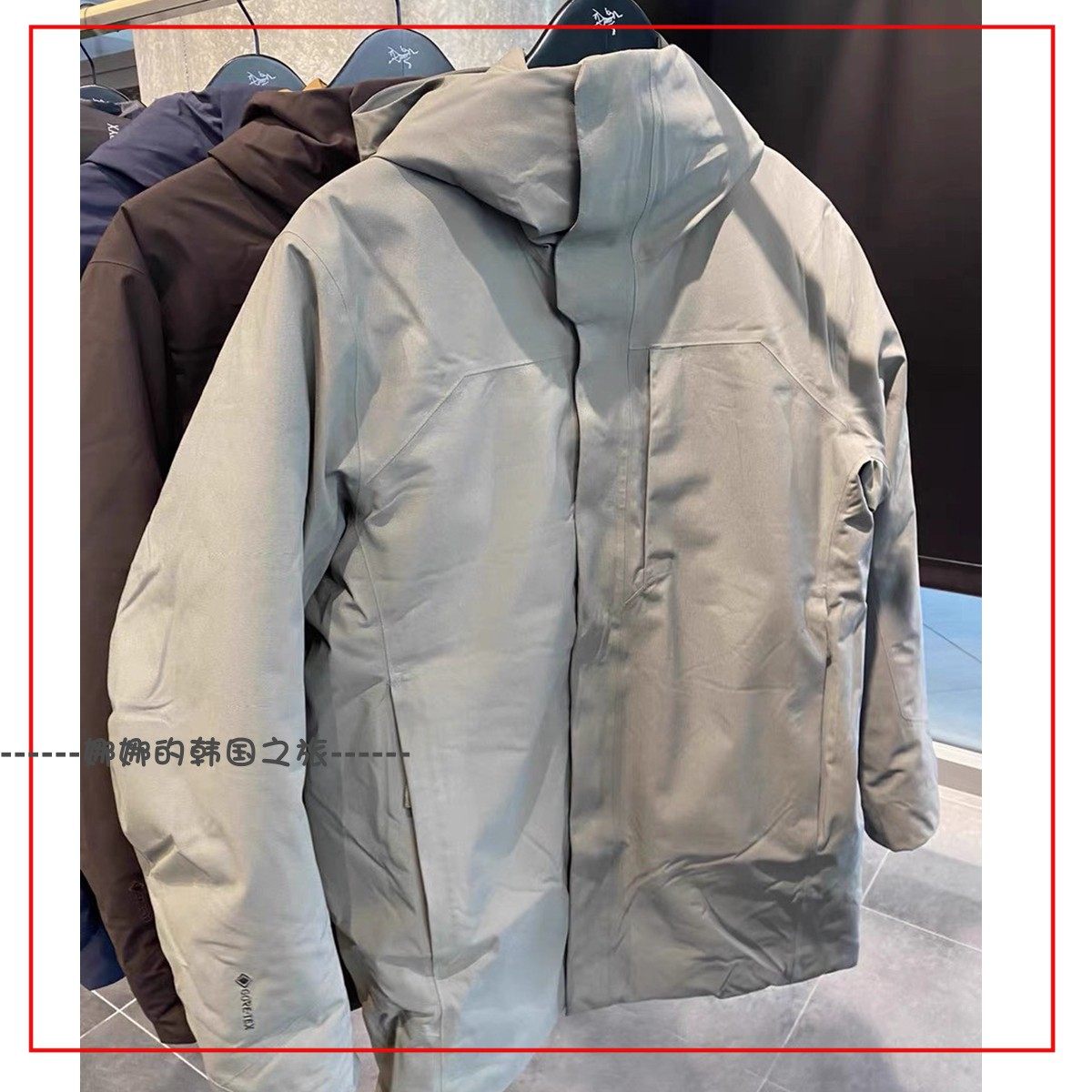 韩国代购ARC'TERYX始祖鸟Therme Parka 男士 长款保暖羽绒服29708