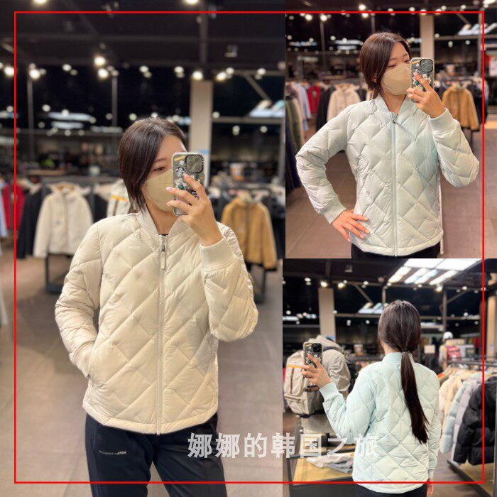 NEPA 韩国代购直邮22冬女户外轻质内胆短款鹅绒羽绒服外套7I82044