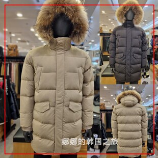 韩国直邮代购Montbell美山羽绒服冬季保暖男士鹅绒派克服加厚外套