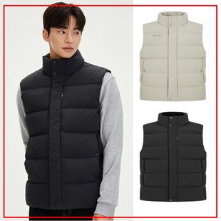 韩国直邮代购 觅乐/MILLET 25冬男立领鸭绒保暖羽绒马甲MQUWV434