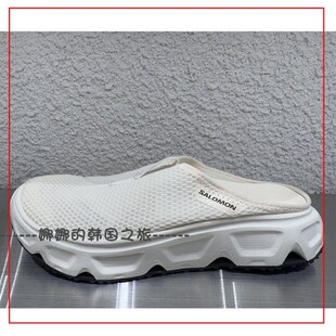 韩国代购SALOMON萨洛蒙 Reelax Slide 6.0 W 防滑网面包头拖鞋