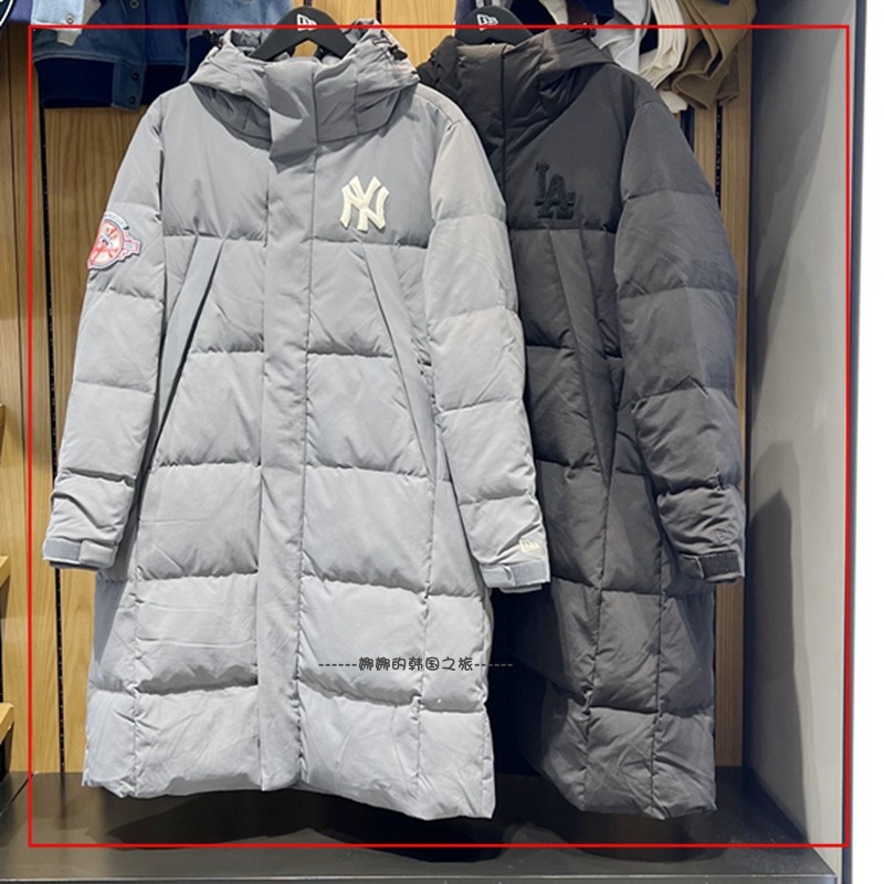 中长款洋基队正品羽绒服外套保暖