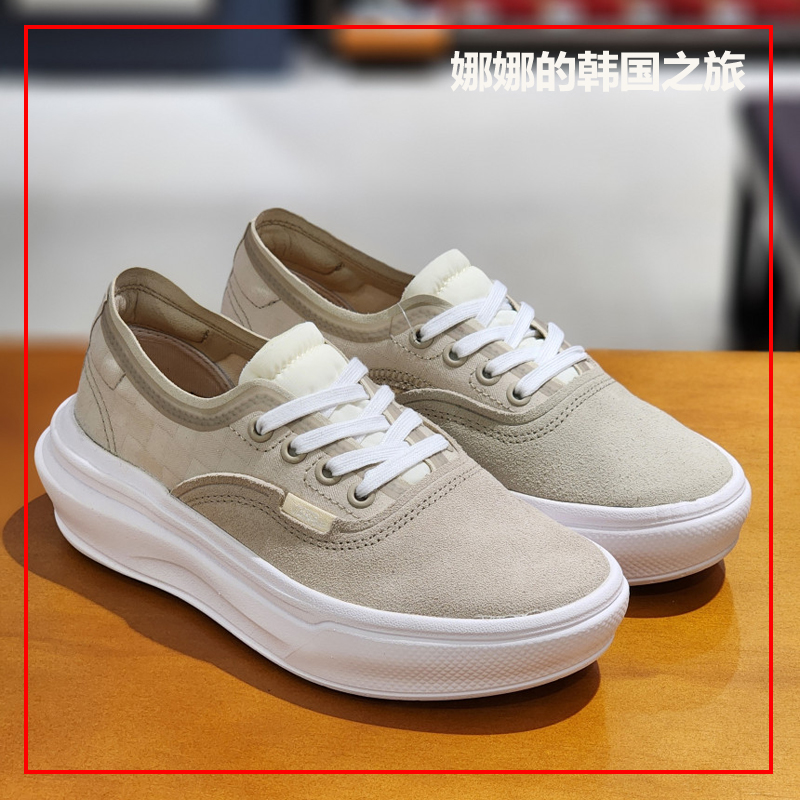 VANS范斯厚底鞋增高板鞋