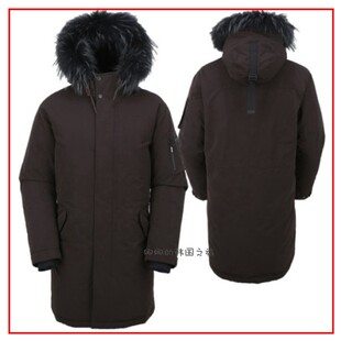 韩国代购Montbell美山冬季加厚保暖羽绒服防风长外套ML3BWUDK692