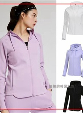 韩国直邮代购女士连帽外套棉质休闲运动上衣SM122YFT12