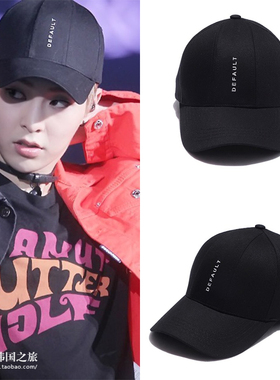 金珉锡原款EXO朴灿烈DEFAULT韩国正品代购 17款字母棒球帽鸭舌帽