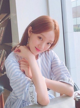 韩国正品代购nominate 李圣经同款 ins同款条纹衬衫宽松短袖T恤