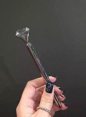 韩国正品代购modine de seine宝石钻石宝石圆珠笔可替签字笔