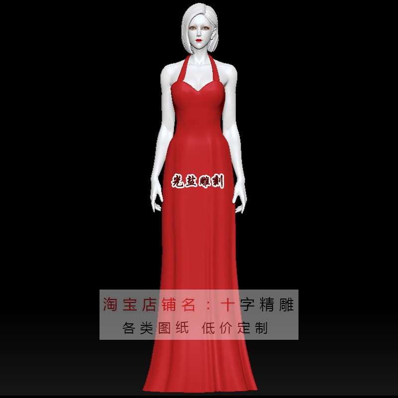 女性坐姿stl模型三维max女生maya女模特犀牛rhino美女精雕圆雕图