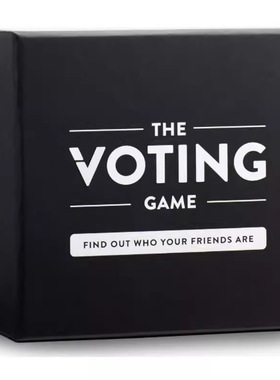 The Voting Game 全英文成人选举益智聚会家庭派对游戏卡牌桌游