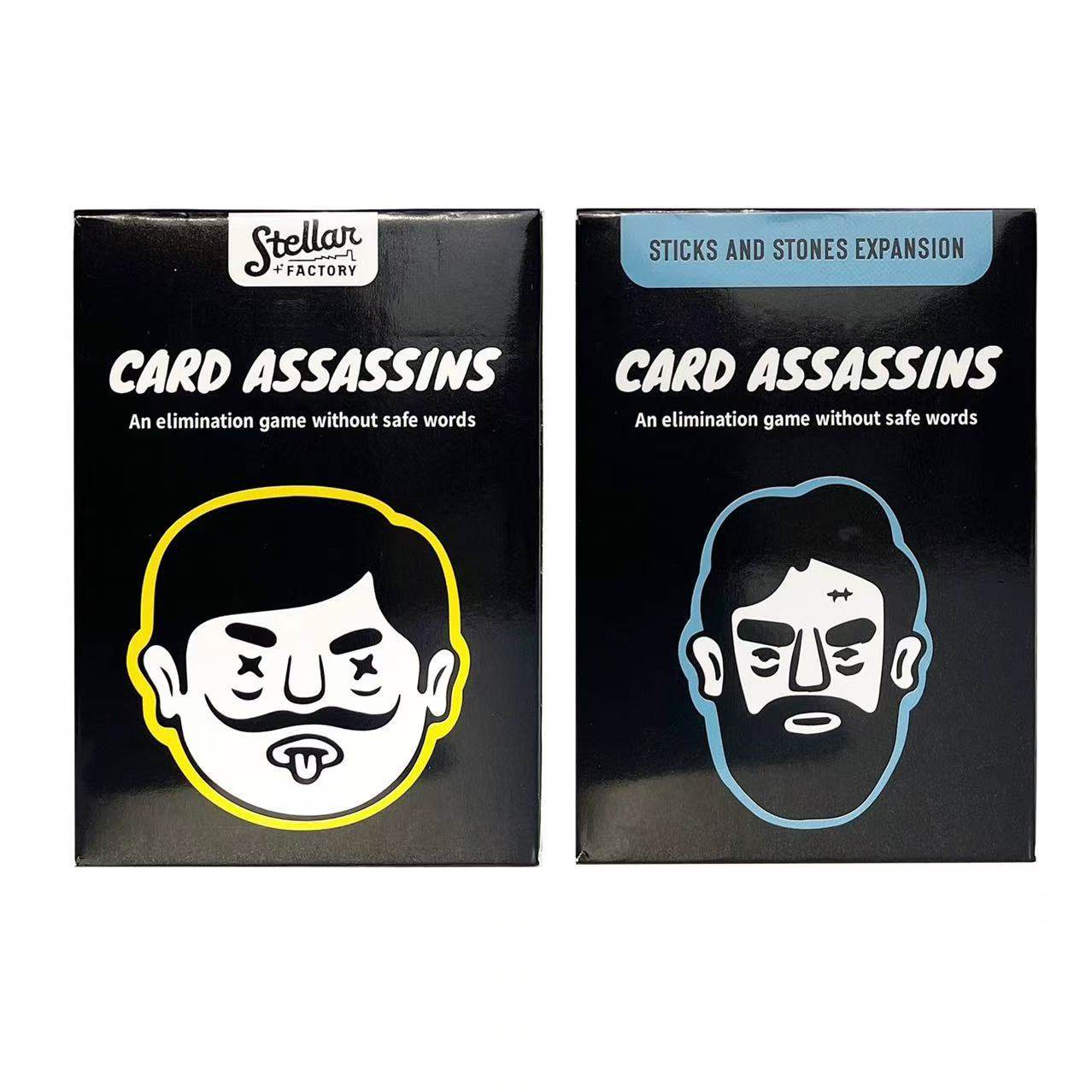 热销全英文外贸桌游CARD ASSASSINS卡牌刺客聚会游戏休闲卡牌跨境