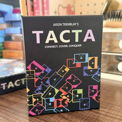 TACTA塔克塔桌游牌游戏快节奏战略形状匹配派对家庭聚会休闲牌