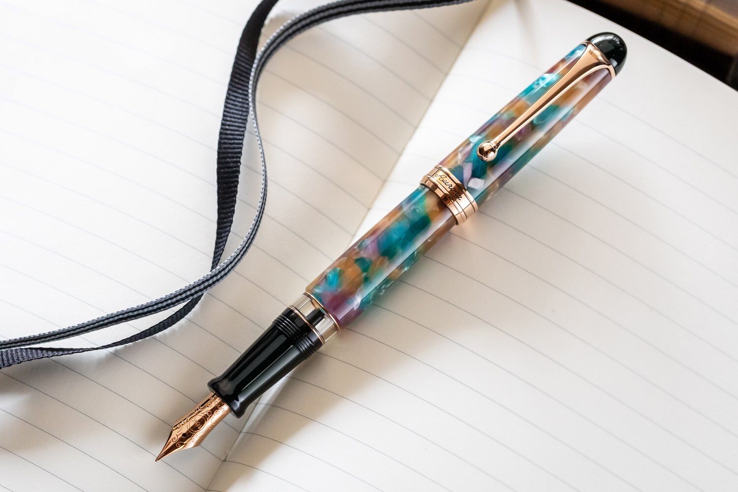 意大利 aurora 奥罗拉 88 giove 木星 全球限量888支 18k金尖钢笔