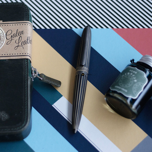 德国DIPLOMAT外交官迪波曼太空梭Aero黄铜金属旋转吸墨 Brass钢笔