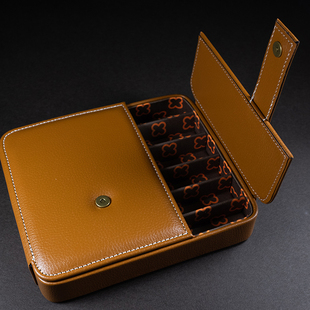 美国Esterbrook Six Pen Nook British6支装笔袋笔盒拉抽式按扣式