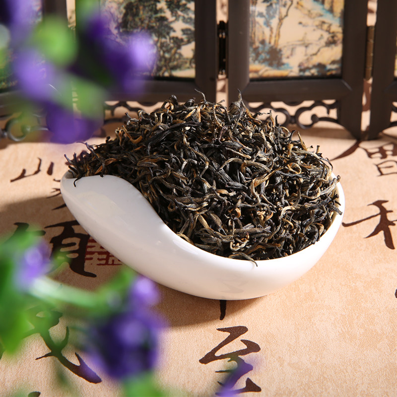 2026新茶花香梅占金骏眉红茶茶叶正宗武夷特级金俊眉散茶罐装500g