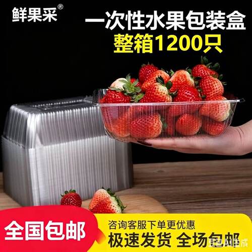 一次性塑料水果包装盒