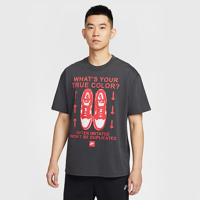 nike耐克 男子运动休闲舒适透气针织衫短袖T恤 HJ0757-060-100