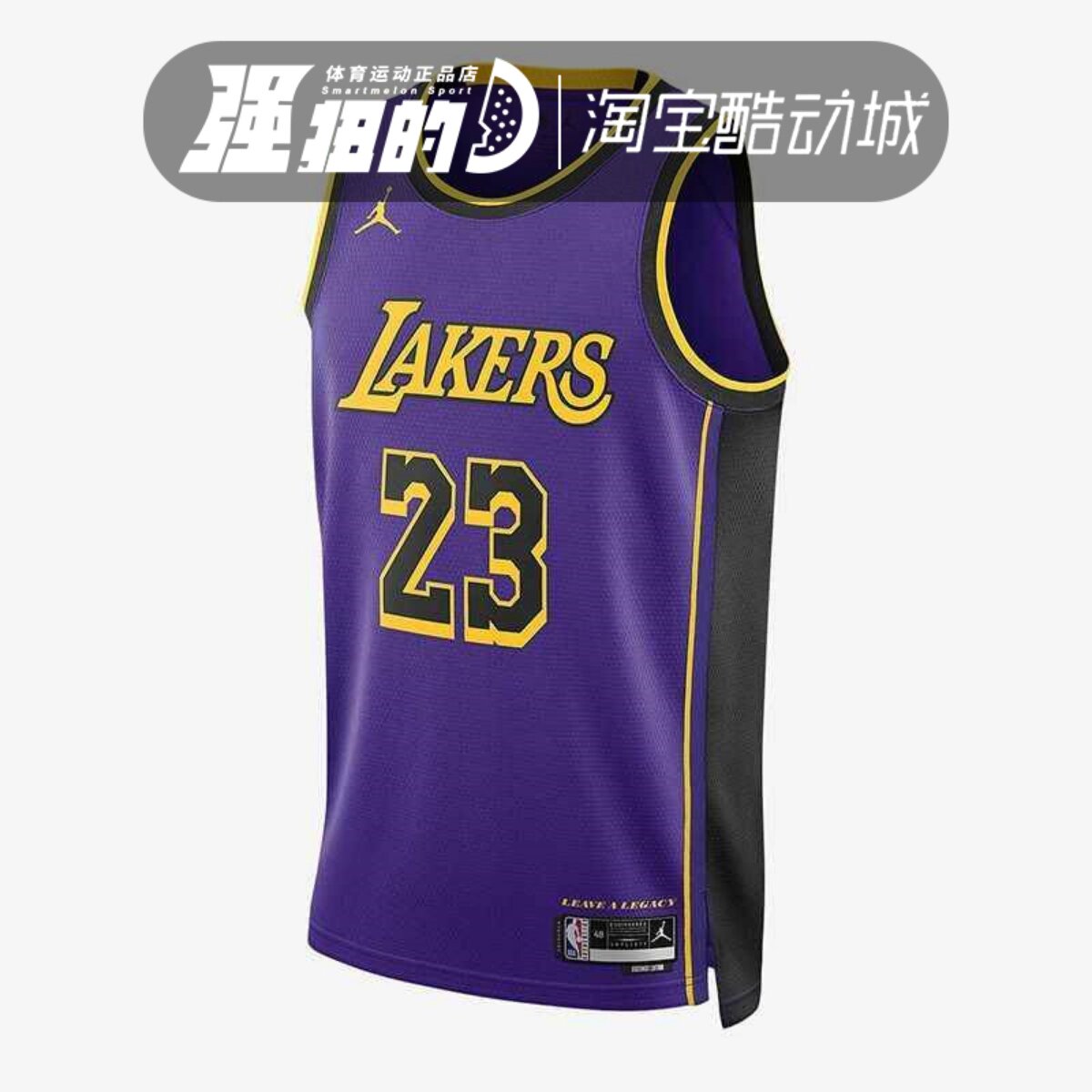 Nike耐克男子洛杉矶湖人队詹姆斯球迷版篮球服球衣DO9530-505-508