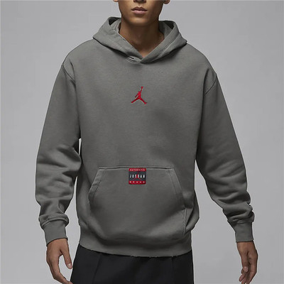 Nike/耐克Jordan男子加绒连帽保暖运动卫衣套头衫 HV5046-029-045