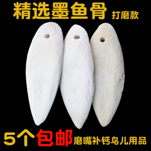 特级鹦鹉专用打磨消毒补钙墨鱼骨海螵蛸 牡丹鸟食 虎皮鹦鹉墨鱼骨