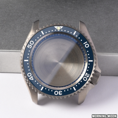 支持改装组装-高品质SKX007钢表壳配件3.8把头NH35A/NH36/4R/6R