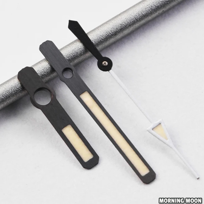 海米德钛金枪鱼表针复古橙色夜光适NH35A/NH36A机芯手表指针配件