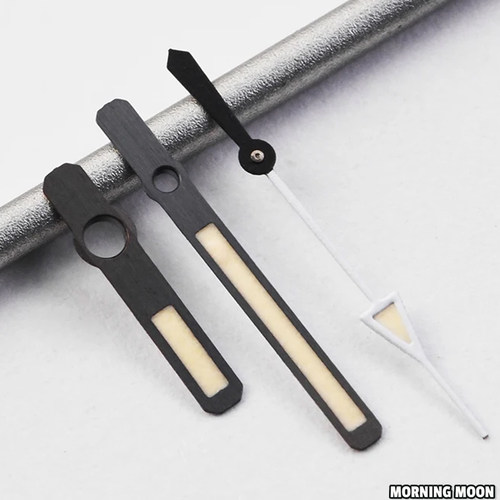 海米德钛金枪鱼表针复古橙色夜光适NH35A/NH36A机芯手表指针配件