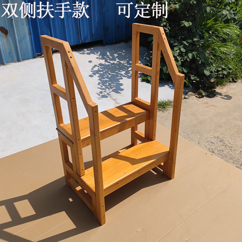 实木二层三层扶手梯徐州上楼扶手图片