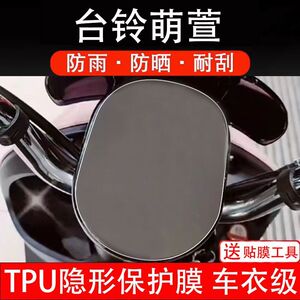 台铃萌萱电动车仪表膜液晶显示屏保护贴膜幕盘非钢化改装纸码瓶