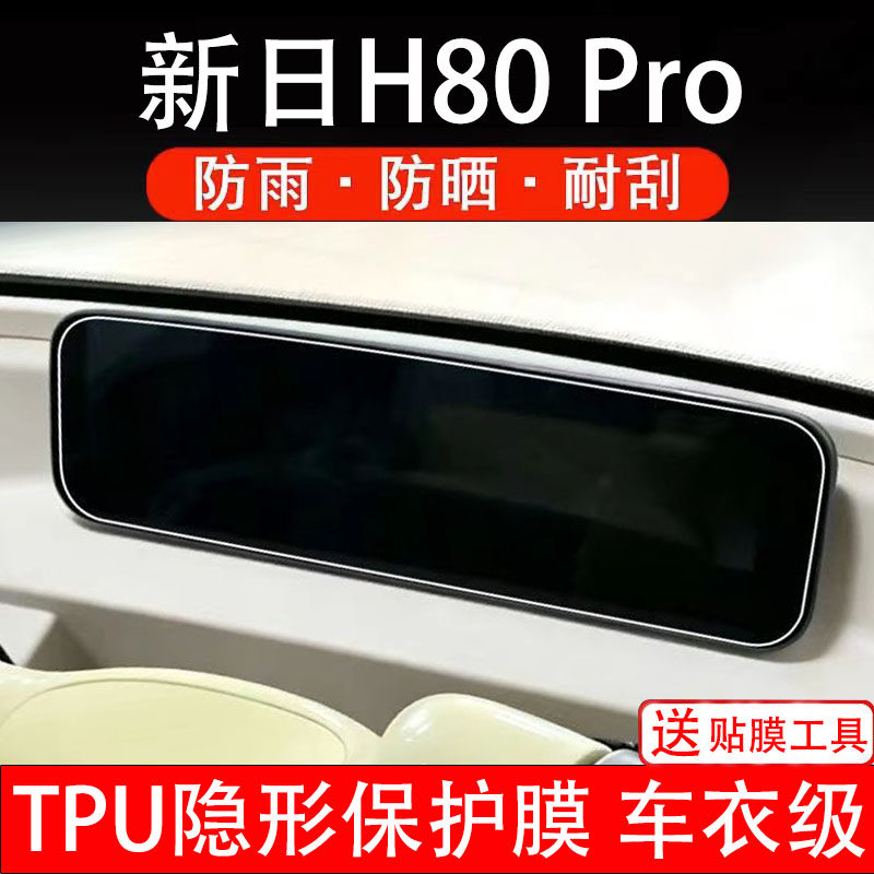 新日H80pro三轮电动车仪表膜液晶显示屏幕保护贴膜纸非钢化瓶码盘