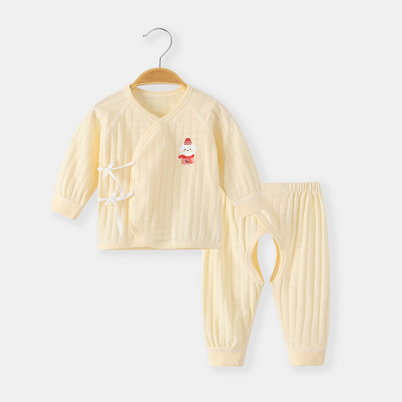 春夏婴儿衣服宝宝内衣秋衣秋裤棉