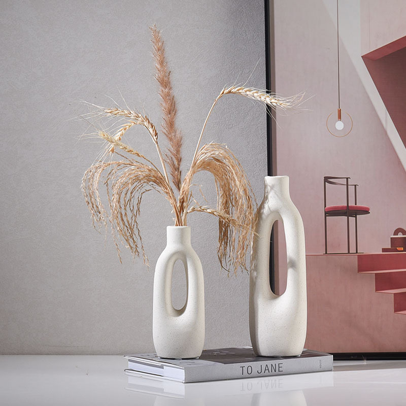 跨境陶瓷花瓶软装搭配ins餐桌花器样板房家居饰品装饰摆件,家居饰品,装饰摆件,淘宝优惠券,粉丝福利购,淘宝优惠卷