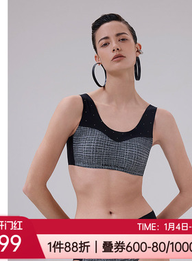 爱慕·CHUANG内衣全罩杯薄款防走光打底无钢圈抹胸文胸罩CA172041