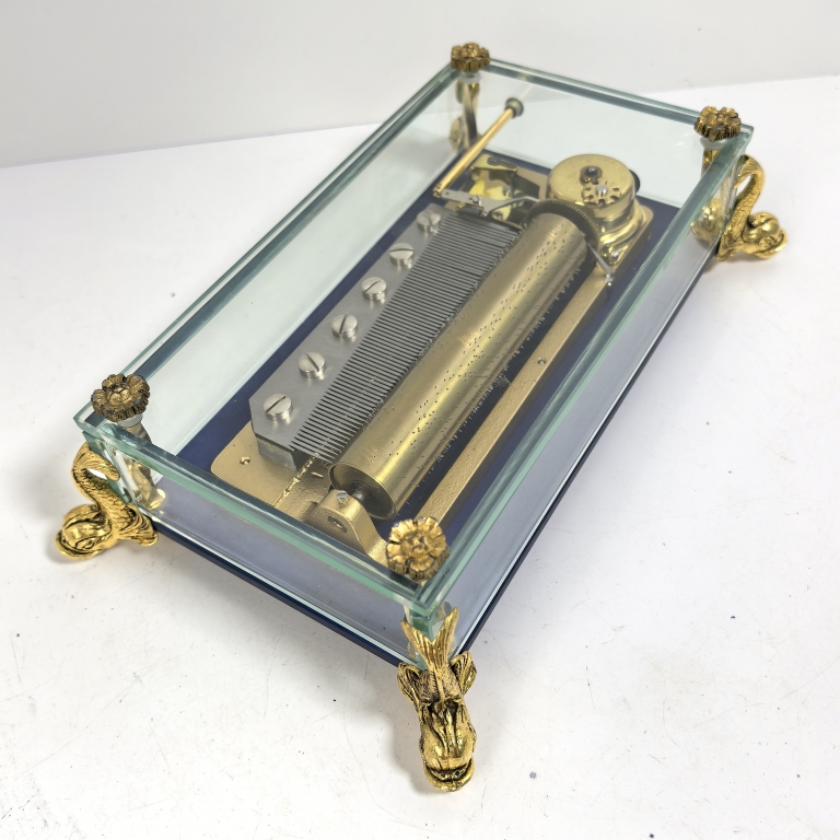 收藏西洋古董精美72音八音盒