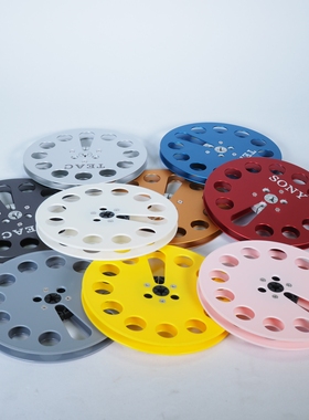 复古开盘夹放映机开盘机配件道具