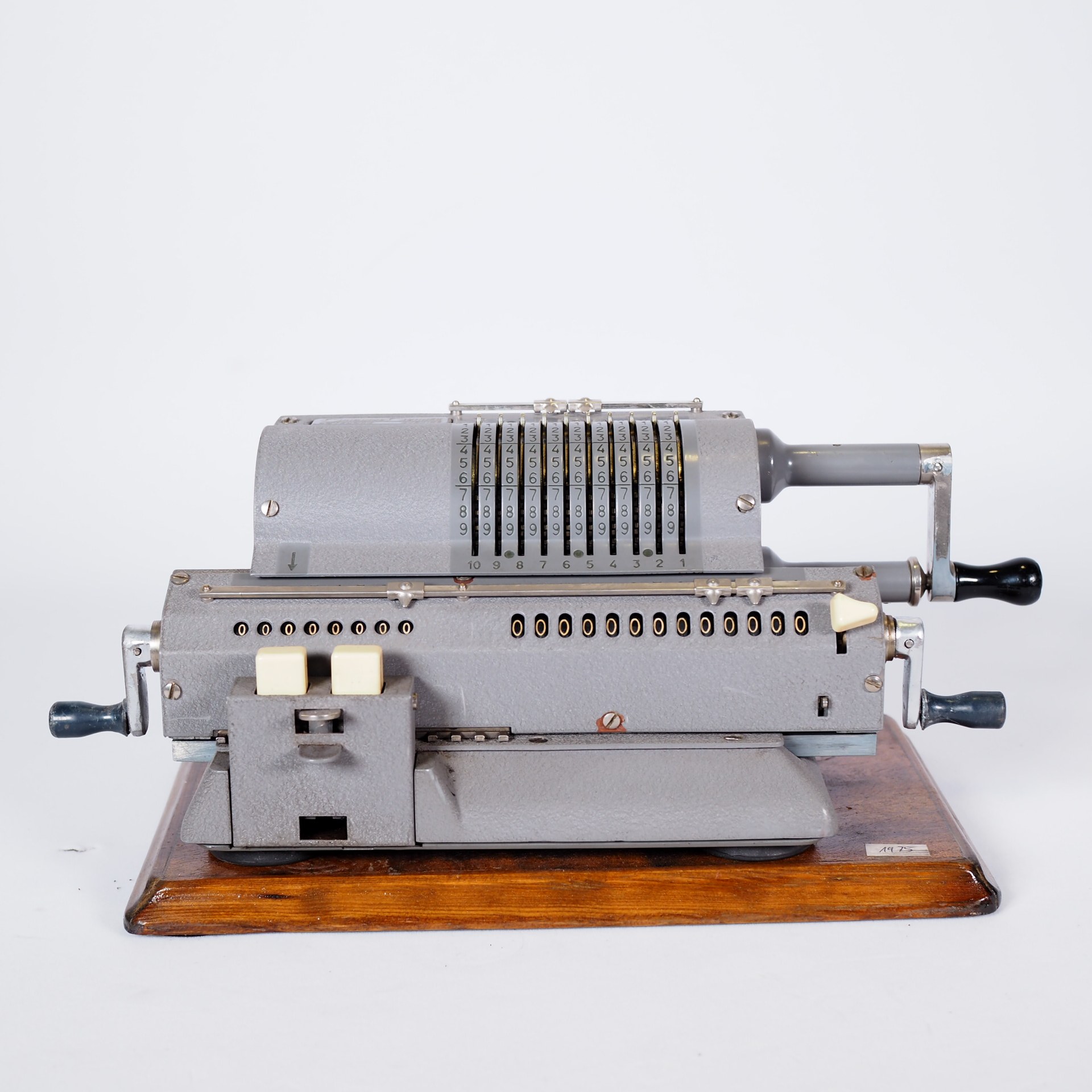 机械收藏1949年瑞典Odhner奥德纳老式手摇机械计算器加减乘功能ok