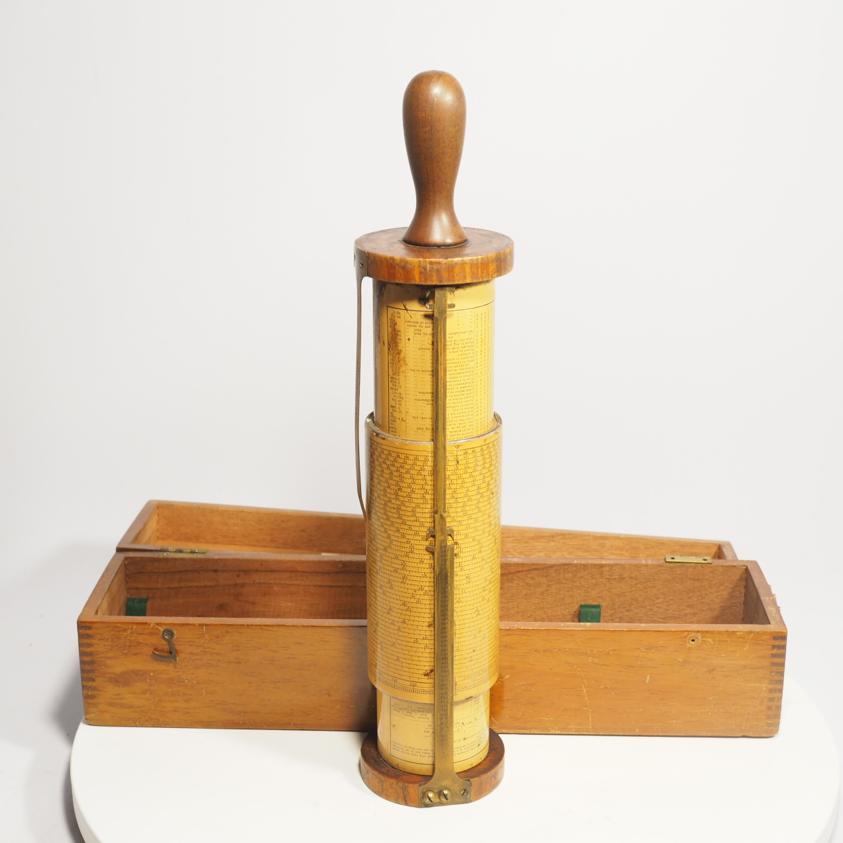 1910英国富勒滚筒圆柱形计算尺