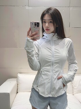 luqi lulu巨好穿Goal Smas防晒透气凉感轻薄户外休闲修身皮肤衣女