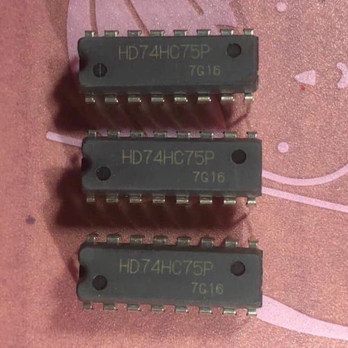 HD74HC75P DIP-16 正品集成电路IC芯片